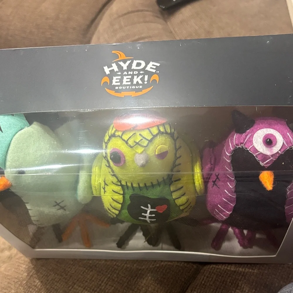 Colorful Plush Bird Hyde and EEK Set